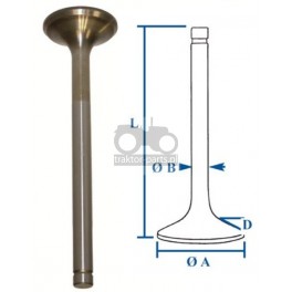 2030-ZN57 Zawór wydechowy
