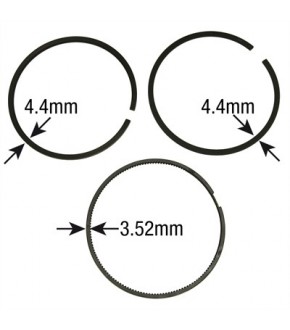 1030-ZN75 Pierścienie tłokowe 106,5mm,DD11831,RE15674,RE48818,RE507852,RE66820,6005012810,6005028695