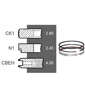 7030-ZN144 Pierścienie