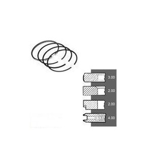 5030-ZN164 Pierścienie 4szt 105mm