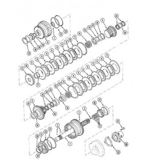 2013-SK4 Pierścień uszczelniający Case 5140,5130,5150,MX120,MX135,MX150,A159297