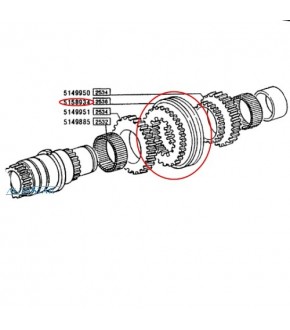 7013-SK20 Synchronizator Fiat 5158934