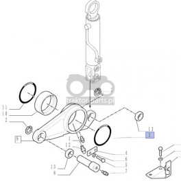 2014-HA94 Oring tłoka hamulowego 189mm Case,14482980, 238-5367, 2385367,