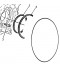 1014-HA29 Oring cylindra hamulcowego John Deere,L116345, L39942, L56246