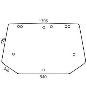 2020-KA41 Szyba tylna zielona Case,82005316,82014988,5178304