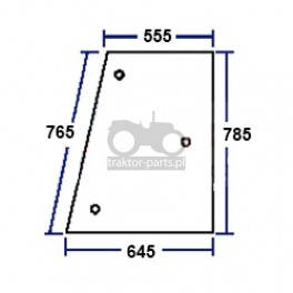 2020-KA92 Szyba boczna lewa uchylna Case,New Holland,82009813, 82029321, 83995322, 83995322L, E9NN9429711AA