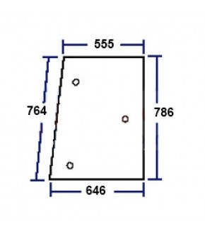 2020-KA93 Szyba boczna prawa uchylna Case,New Holland,82009812, 82029320, 83995321, 83995321R, E9NN9429710A