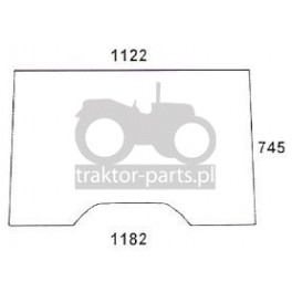 1020-KA4 JOHN DEERE / CLAAS / RENAULT - szyba przednia ,RT6005028923,RT6005010156,RT6005010155