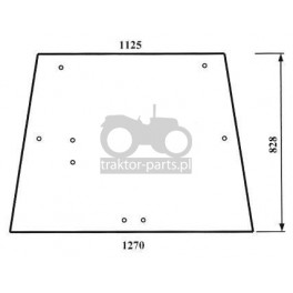 1020-KA27 Szyba tylna John Deere,AL70847, L57978,