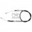 3023-LI3 Linka hamulca ręcznego Massey Ferguson 1435mm,3714536M1,
