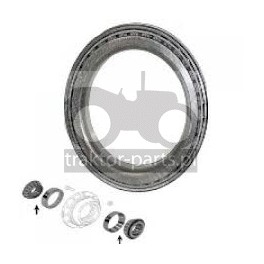 K10-77 Łożysko piasty koła 108mm JCB,907/52200 ,NP823007/NP735186,