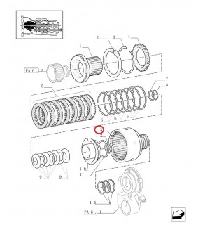 New Holland TM, Case MXM,Puma ,5179509