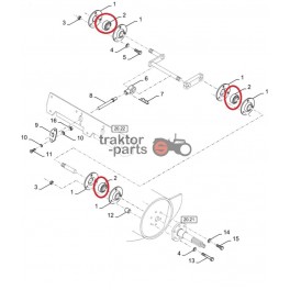 Łożysko Case ,New Holland ,80325106