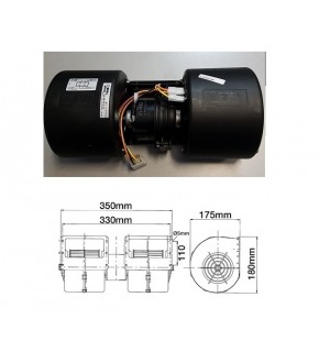 Dmuchawa ,wentylator,Case,New Holland,178454A2, 3724991A1, 81870361, 82034852, 82034854, 04378971, 04397994 04378971,