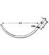 Iglica aluminiowa, 809410