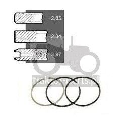 2030-ZN27 Pierścienie 102mm x2,85x2,35x4,