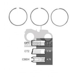 2030-ZN32 Pierścienie 98,42mm x3,17x2,38x4,76mm